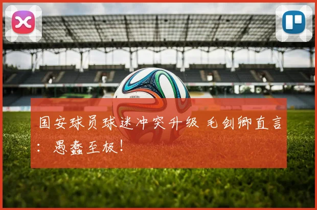 国安球员球迷冲突升级 毛剑卿直言:愚蠢至极!